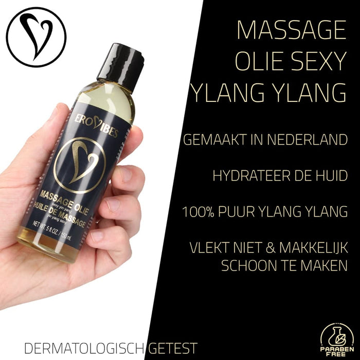 Erovibes Massage Olie Sexy Ylang Ylang 150 ml
