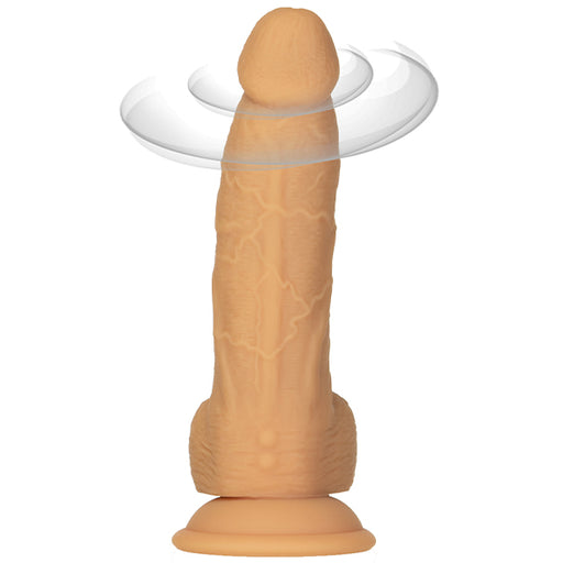 Naked Addiction Roterende & Vibrerende Vibrator met Afstandsbediening 20 cm