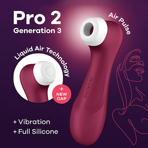 Satisfyer Pro 2 Generation 3 Luchtdruk Vibrator Liquid Air