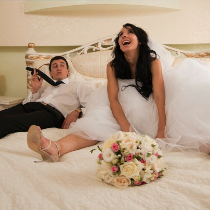 Hoeveel Koppels Bedrijven De Liefde Tijdens Hun Huwelijksnacht?