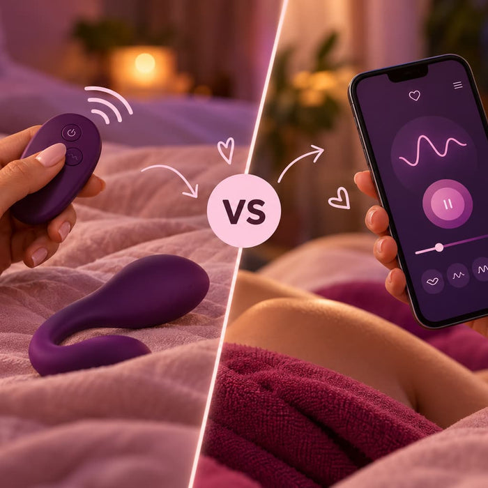 Vibrator met afstandsbediening of app - welke past bij jou?