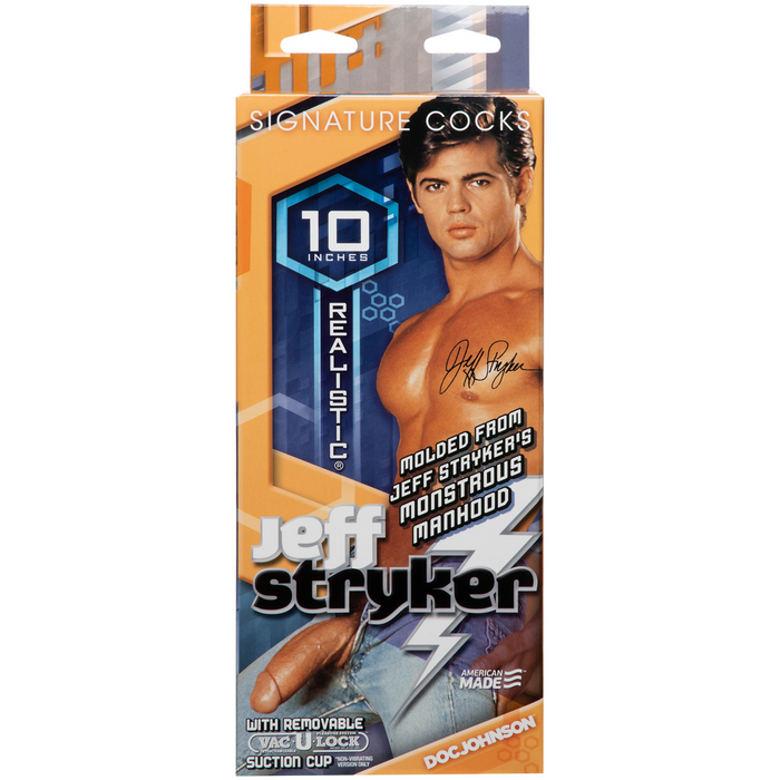 Jeff Stryker Realistic Dildo With Vac U Lock Suction Cup