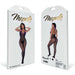 Mapalé Visnet Bodystocking Set Met Kant Zwart & Paars