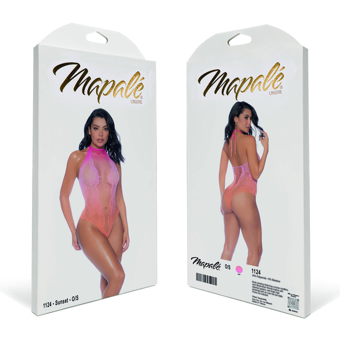 Mapalé Ombre Body Met Bloemen Sunset