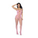 Mapalé Roze Visnet Body Set Met Bloemen