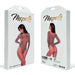 Mapalé Leopard Mesh Body Met Lange Mouwen