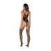 Mapalé Zwarte Visnet Bodystocking Met Taille Effect