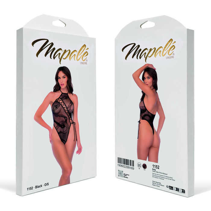 Mapalé Zwarte Slangen Visnet Halter Body