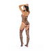 Mapalé Zwarte Slangen Bodyset Met Rode Details