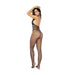 Mapalé Zwarte Open Visnet Bodystocking