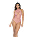 Mapalé Roze Hartjes Visnet Body Met Strass