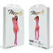 Mapalé Roze Hartjes Visnet Bodystocking Met Strass
