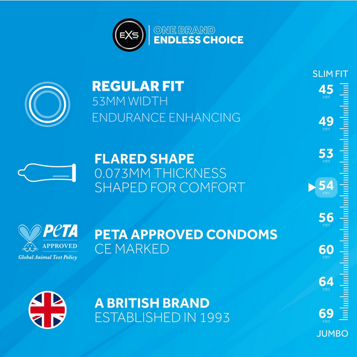 EXS Delay Endurance Condooms 12 Stuks