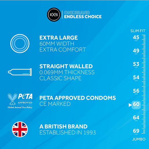 EXS Magnum Large Condooms 12 Stuks