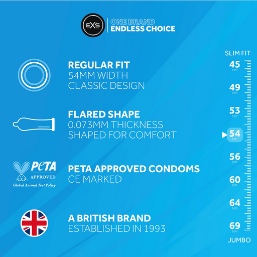 EXS Regular Condooms 12 Stuks