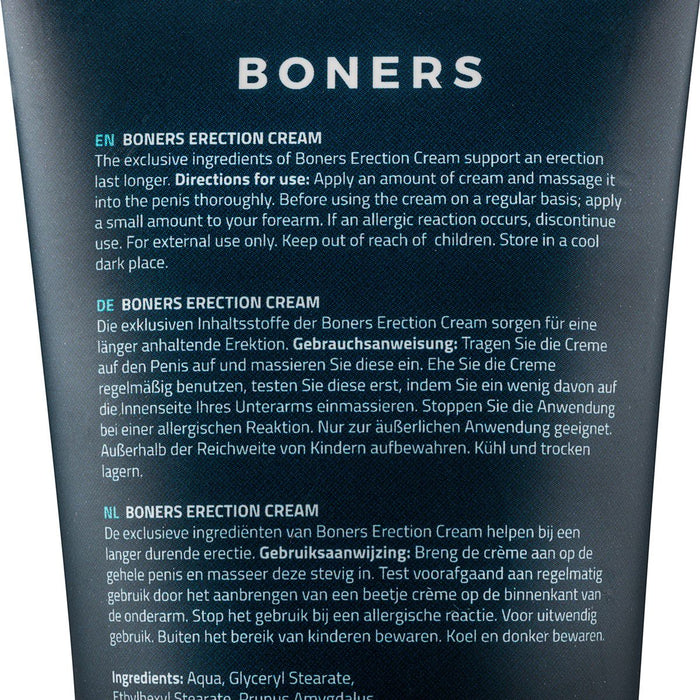 Boners Erectiecrème Met Ginkgo Biloba 100 ml
