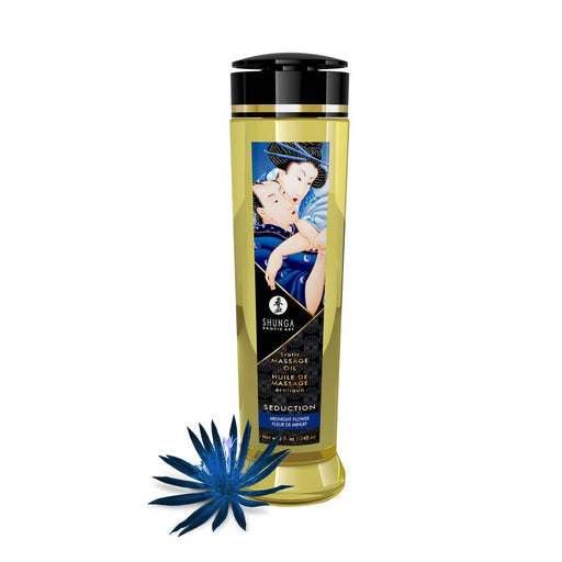 Shunga Massageolie Seduction Midnight Flower 240 ml