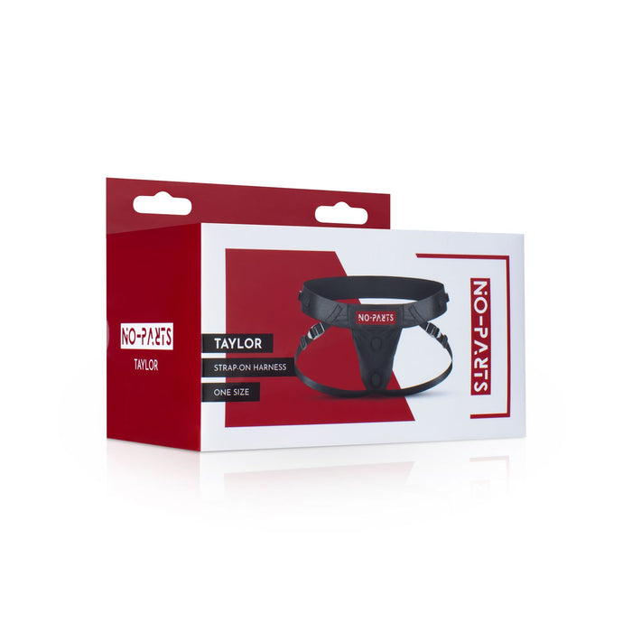 No-Parts Taylor Verstelbaar Strap-on Harnas Met Dubbele Ring