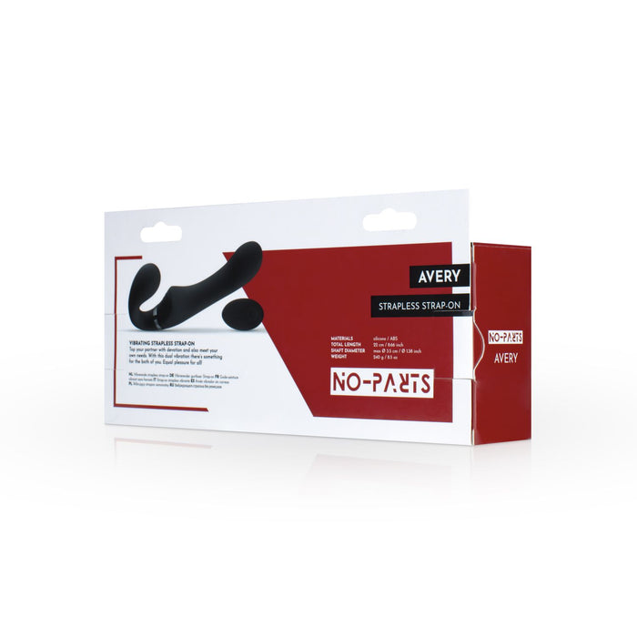 No-Parts Avery Strap-on Vibrator Zonder Harnas 22 cm