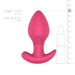 EasyToys Axel Vibrerende Buttplug Met App 10 cm