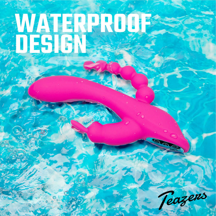 Teazers Dubbele Rabbit Vibrator 21 cm