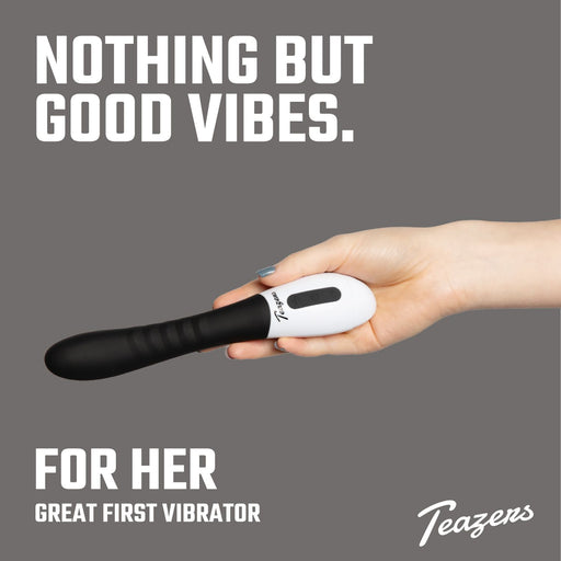 Teazers G-Spot Vibrator Zwart 20 cm