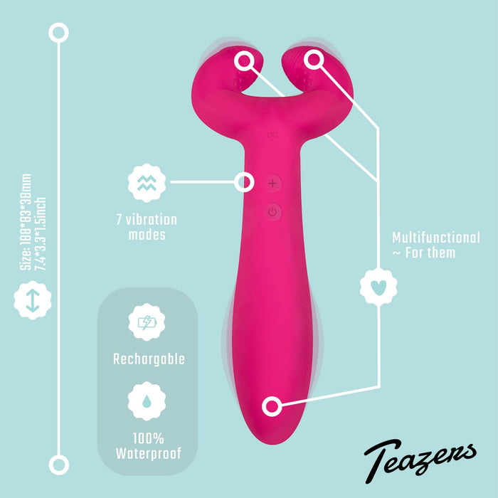 Teazers Pair Vibrator 18 cm