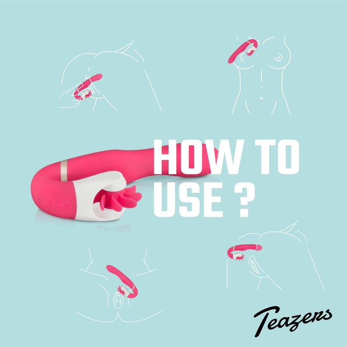 Teazers Wheelie Vibrator 20 cm