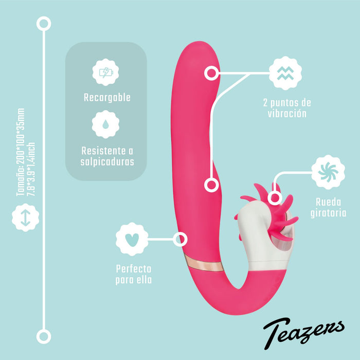 Teazers Wheelie Vibrator 20 cm