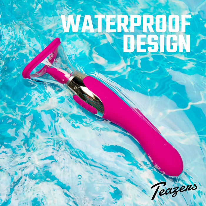 Teazers Vagina Pomp & G-Spot Vibrator 26 cm