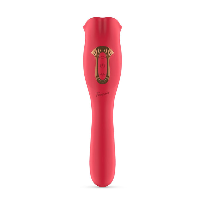 Teazers Vibrator Met Likkende Clitoris Stimulator