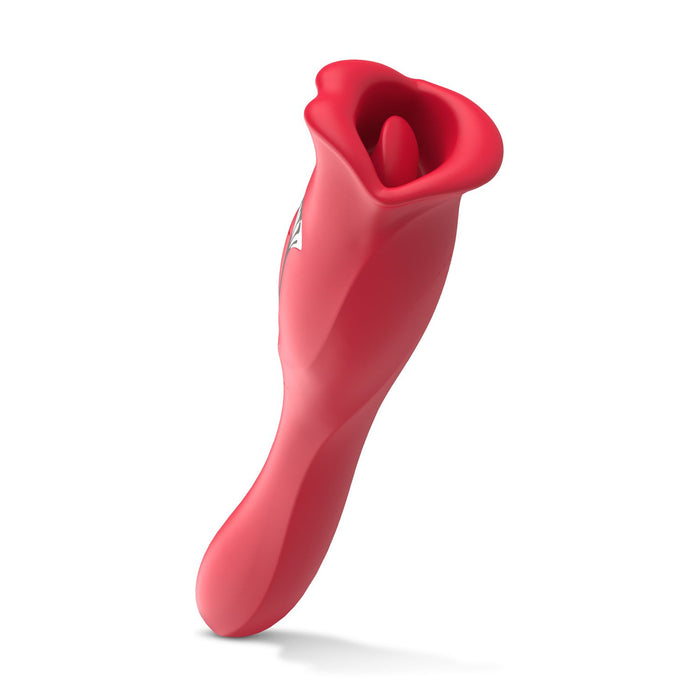 Teazers Vibrator Met Likkende Clitoris Stimulator
