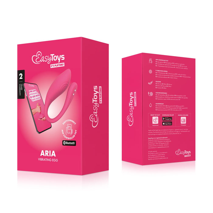 EasyToys Aria Vibrerend Eitje Met App