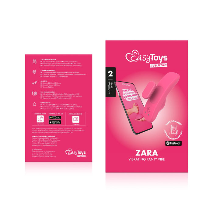 EasyToys Zara Panty Vibrator Met App