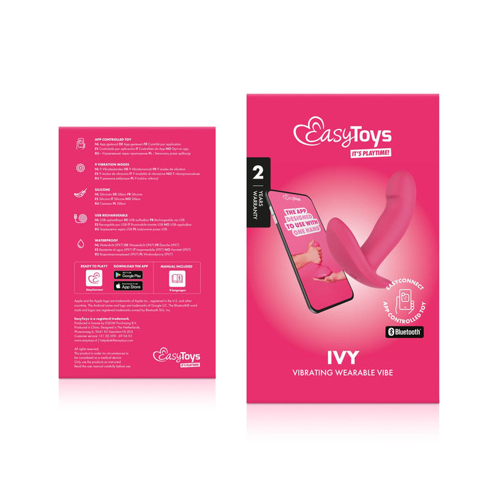 EasyToys Ivy Draagbare Vibrator Met App 12 cm