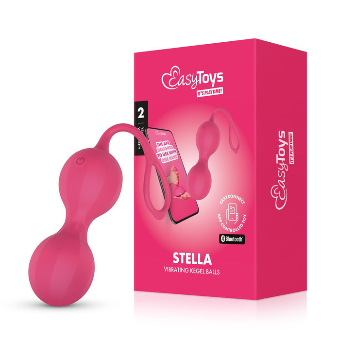 EasyToys Stella Vibrerende Kegel Ballen Met App