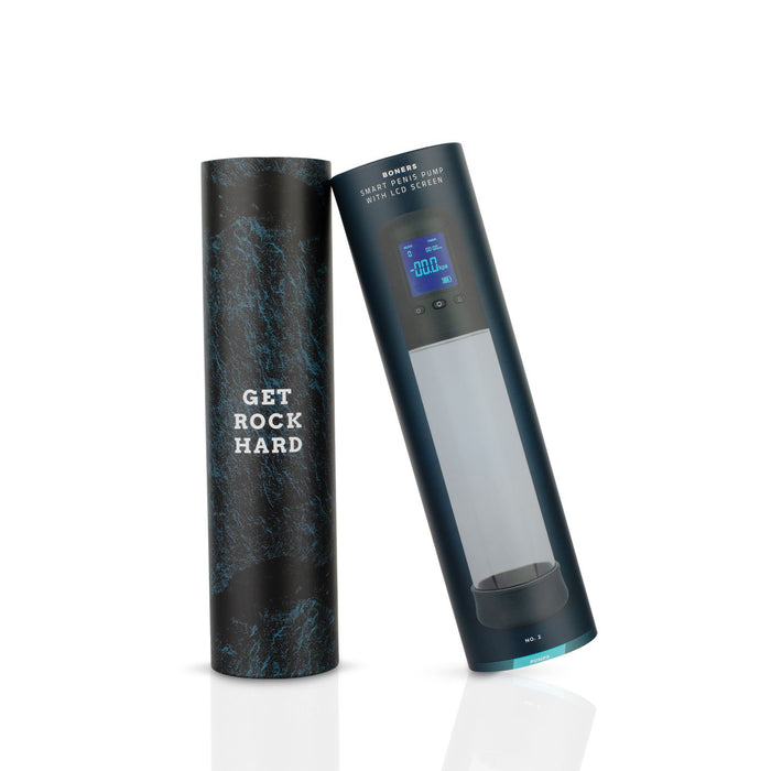 Boners Automatische Penispomp Met LCD-Scherm