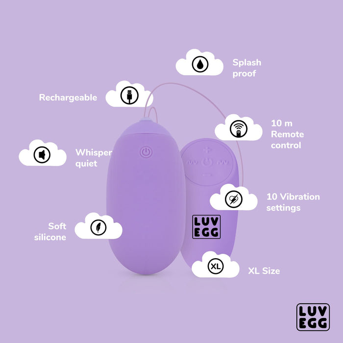 Luv Egg Vibrerend Eitje XL