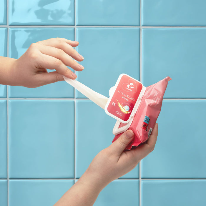 EasyGlide Hydraterende Intieme Doekjes met Glijmiddel en Oliën 25 Stuks