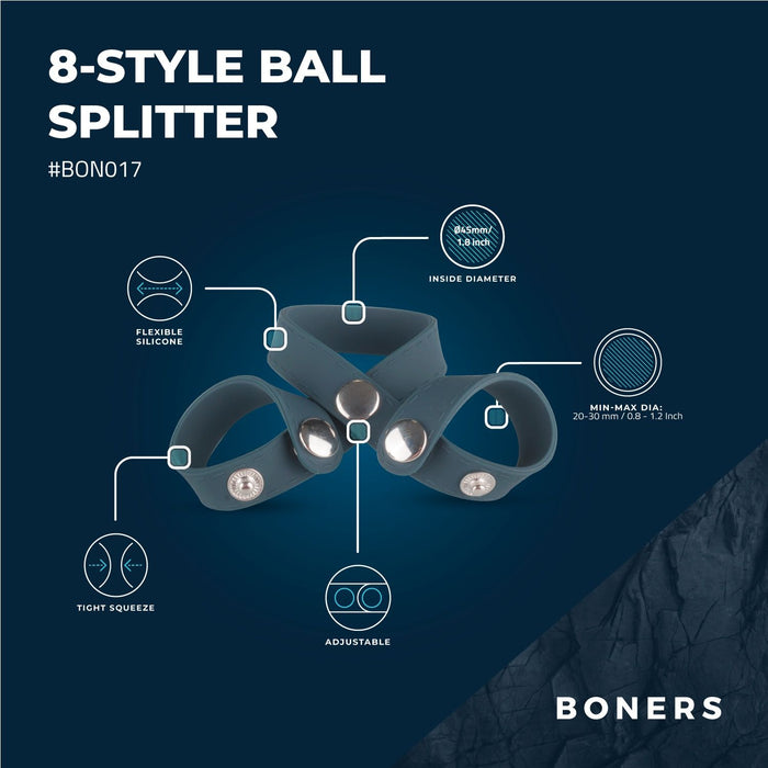 Boners Verstelbare Ballenspreider 8-Vorm