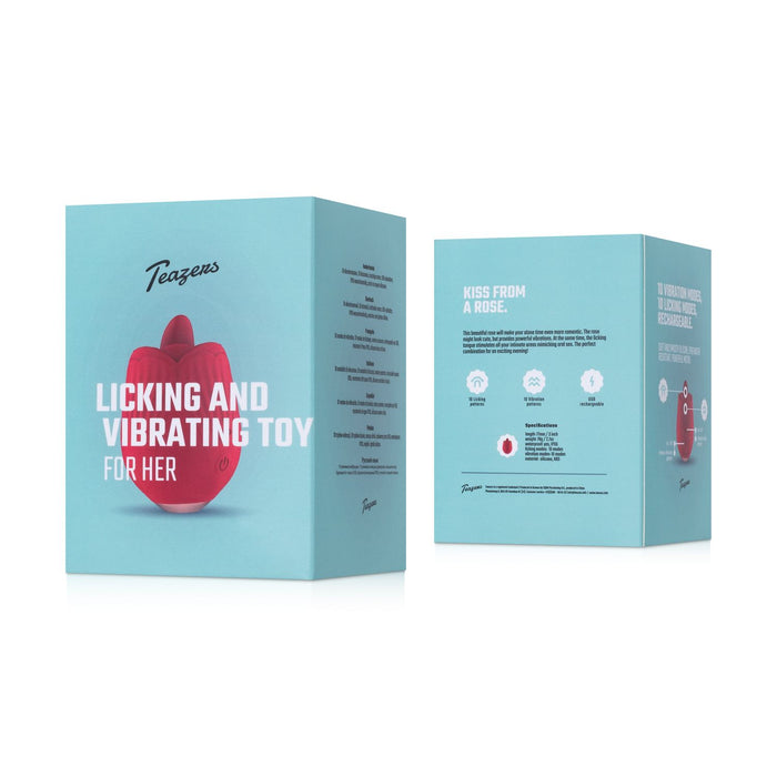 Teazers Clitoris Vibrator Rood