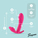 Teazers Draagbare Vibrator Met Afstandsbediening