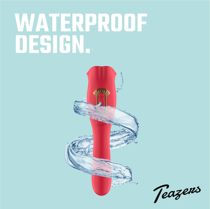 Teazers Vibrator Met Likkende Clitoris Stimulator