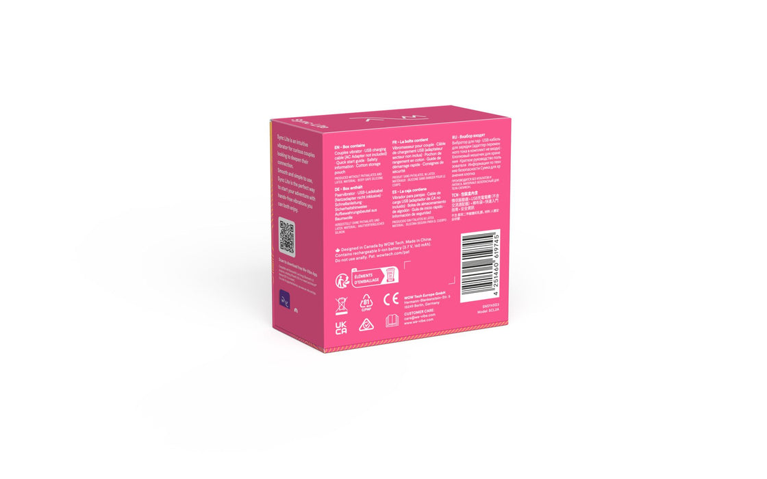 We-Vibe Sync Lite Vibrator Voor Koppels Met App