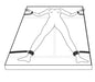 Bedroom Fantasies Silver Moon Fantasy Play Kit Bed Restraint