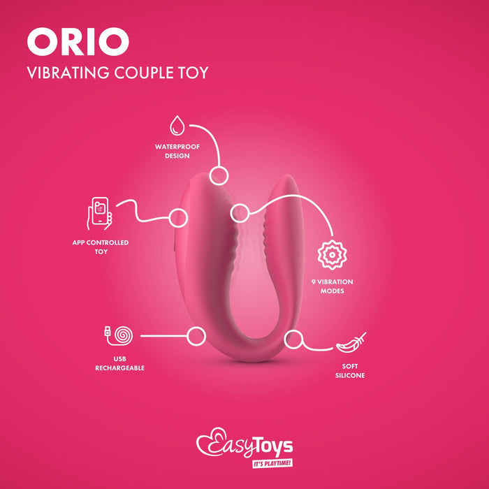 EasyToys Orion Koppel Vibrator Met App