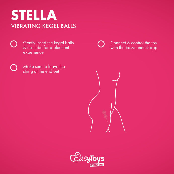 EasyToys Stella Vibrerende Kegel Ballen Met App