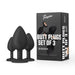 Teazers Buttplug Set Zwart