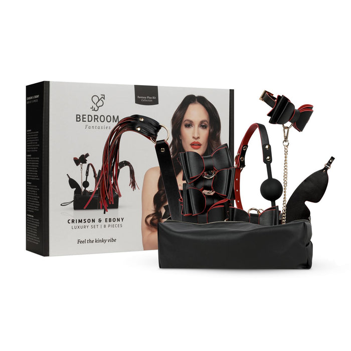 Bedroom Fantasies Crimson & Ebony Bondageset