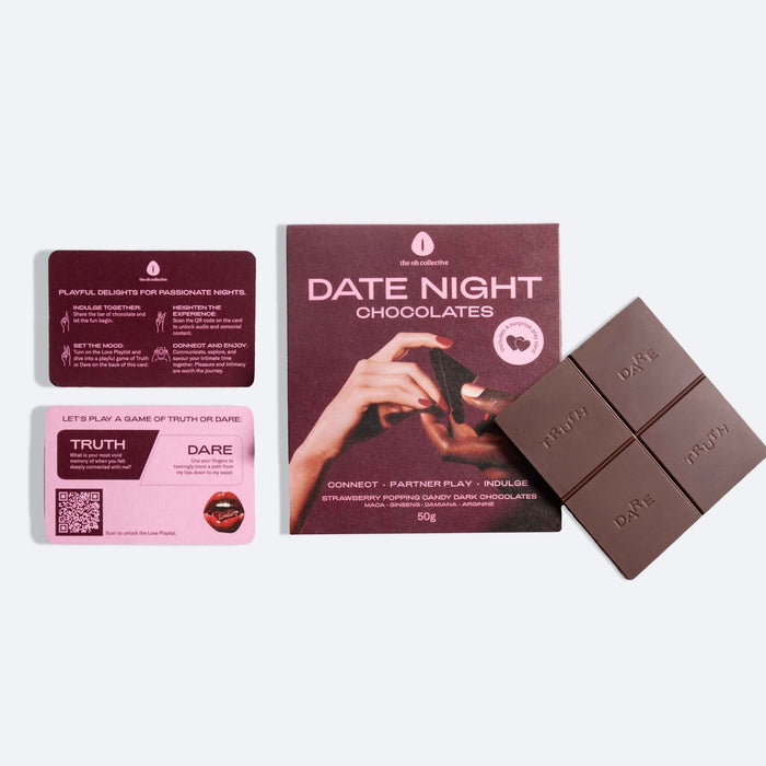 The Oh Collective – Date Night Chocolade – Met Maca & Ginseng